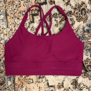Lululemon Energy Bra Long Line *Rib